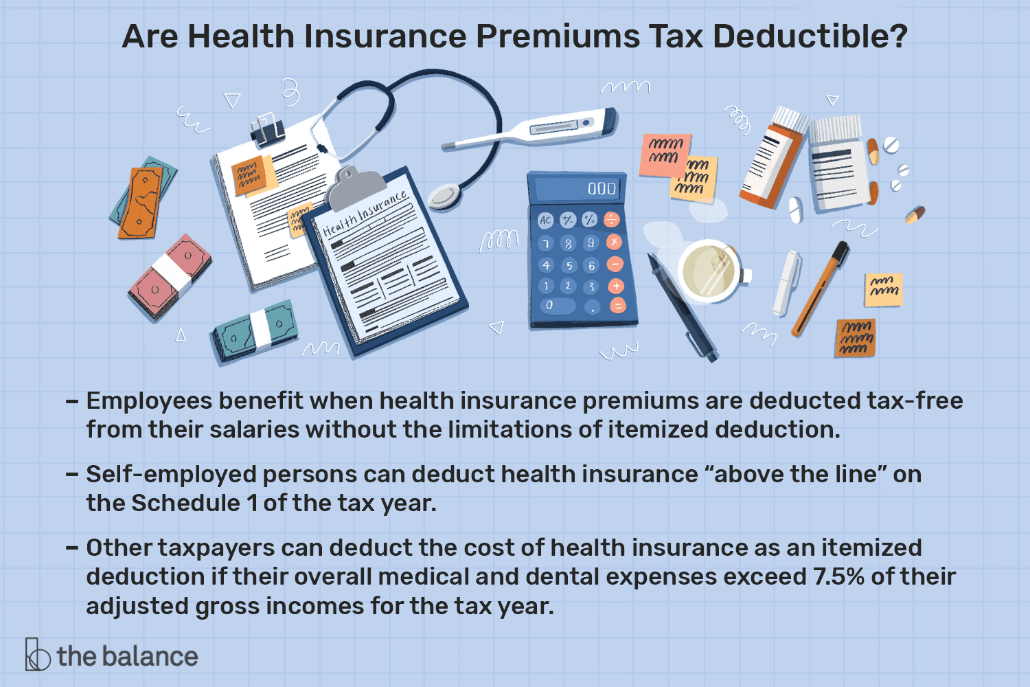 Health Insurance Tax Deduction for the Self-Employed