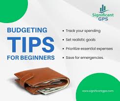 Budgeting Tips for Beginners